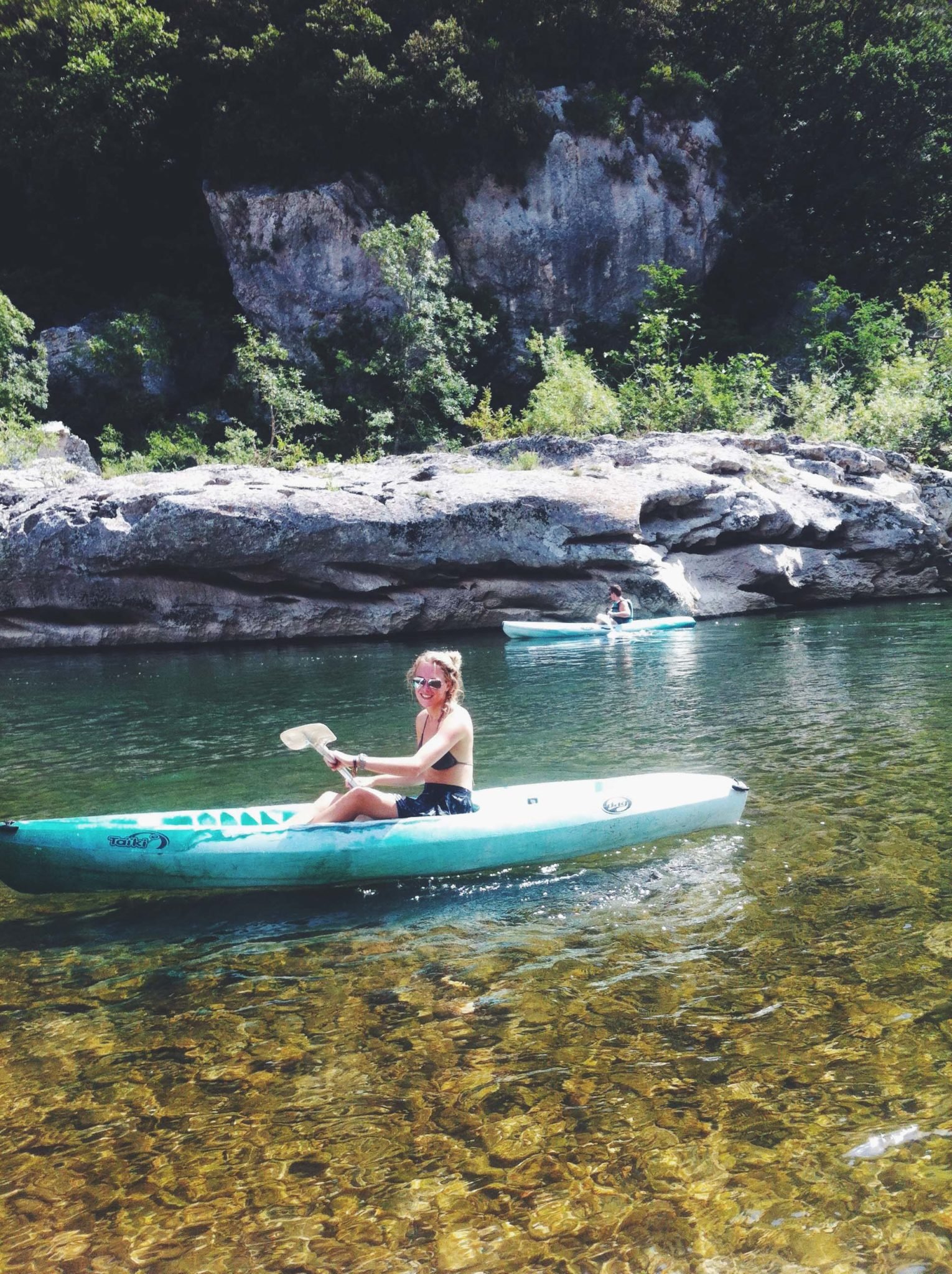 Canoeing Ardeche